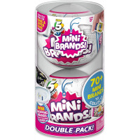 5 mini marcas sorpresa (paquete de 2) Serie 1 de ZURU Cápsula de juguete coleccionable en miniatura misteriosa real exclusiva de Amazon (embalaje de tubo de PVC), dorado