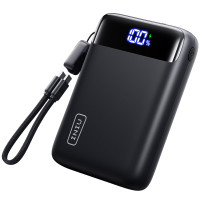 INIU Cargador portátil, el más pequeño 22,5 W 20000 mAh USB C entrada y salida Power Bank carga rápida, PD 3.0+QC 4.0 pantalla LED batería de teléfono compatible con iPhone 17 16 15 14 Pro Samsung S24 Google iPad, etc.