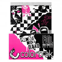 Colortrak Punk Lámina emergente con dispensador (400 unidades), hojas precortadas, textura en relieve antideslizante, hojas de 5 x 11 para aplicaciones de hojas para colorear y resaltar