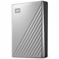 Western Digital My Passport Ultra de 2 TB para Mac Silver Disco duro externo portátil HDD, compatible con USB-C y USB 3.1 - WDBPMV0040BSL-WESN