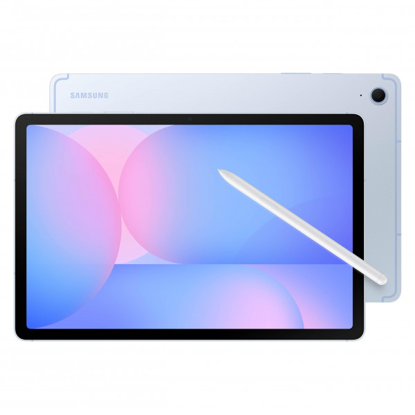 Samsung Galaxy Tab S10 FE 256 GB WiFi Android Tablet, pantalla grande, batería de larga duración, procesador Exynos 1580, resistente al agua IP68, actualización de 90 Hz, S Pen para tomar notas, versión de EE. UU., azul