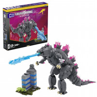 MEGA Godzilla x Kong The New Empire Building Set Figura de acción Godzilla con 543 piezas y accesorios, 8 pulgadas de alto, para coleccionistas adultos