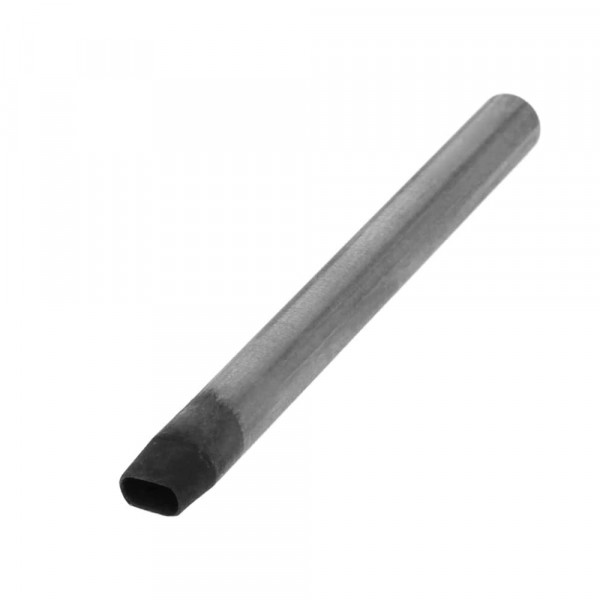 Utoolmart Perforadora de cuero para manualidades, perforadora hueca ovalada, herramienta de perforación para manualidades, herramienta de corte de perforadora de agujeros huecos, perforadora ovalada de acero al carbono para manualidades, perforadora de 8 