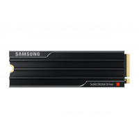 Samsung SSD 9100 PRO con Disipador 4TB, PCIe 5.0x4 M.2 2280, Seq. Velocidades de lectura de hasta 14 800/13 400 MB/s, la mejor para informática con IA, juegos y estaciones de trabajo de uso intensivo (MZ-VAP4T0CW)