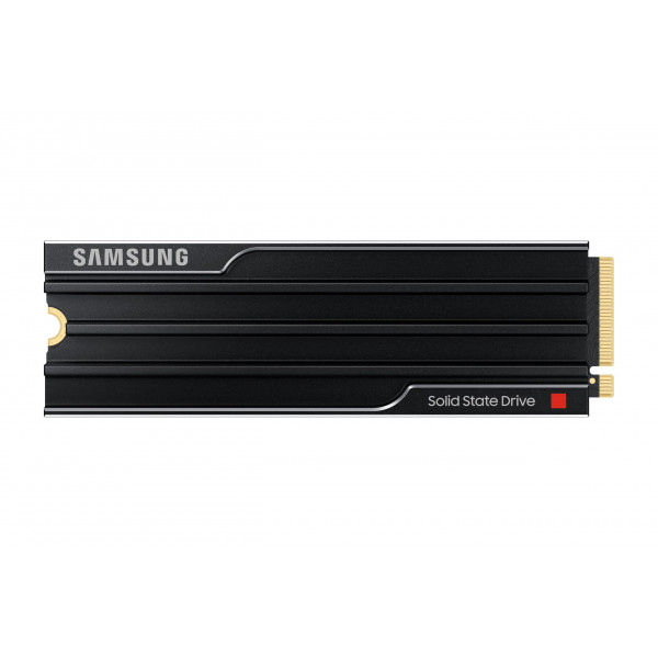 Samsung SSD 9100 PRO con Disipador 4TB, PCIe 5.0x4 M.2 2280, Seq. Velocidades de lectura de hasta 14 800/13 400 MB/s, la mejor para informática con IA, juegos y estaciones de trabajo de uso intensivo (MZ-VAP4T0CW)