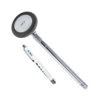 MDF Instruments Babinski Telescoping 2.0 Martillo para reflejos neurológicos con cepillo incorporado para respuestas cutáneas y superficiales con iluminador MDF LUMiNiX Linterna de diagnóstico profesional médico