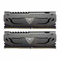 Patriot Viper Steel DDR4 RAM 64GB (2X32GB) 3200MHz CL16 1.35v UDIMM Kit de memoria para juegos de escritorio compatible con XMP - PVS464G320C6K