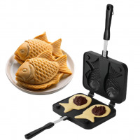 JapanBargain, Taiyaki Maker Japonés en forma de pez Hot Cake Maker Molde Waffle Pan Cake Pan Pan Waffle Pancake Maker