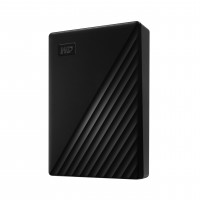 WD 6TB My Passport, disco duro externo portátil, negro, software de copia de seguridad con defensa contra ransomware y protección con contraseña, compatible con USB 3.1/USB 3.0 - WDBR9S0060BBK-WESN