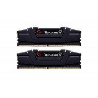 G.SKILL RipjawsV Series DDR4 RAM (XMP) 32GB (2x16GB) 3600MT/s CL18-22-22-42 1.35V Intel AMD Memoria para computadora de escritorio U-DIMM - Negro (F4-3600C18D-32GVK)