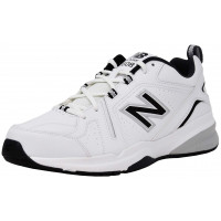 New Balance 608 V5 Casual Comfort Elíptica, Hombre, Blanco/Negro/Plata, 9.5