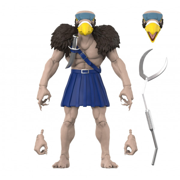 ¡Super7 ÚLTIMOS! Thundercats Vultureman (versión de juguete) - Figura de acción Thundercats de 7 con accesorios - Coleccionables de dibujos animados clásicos y juguetes retro