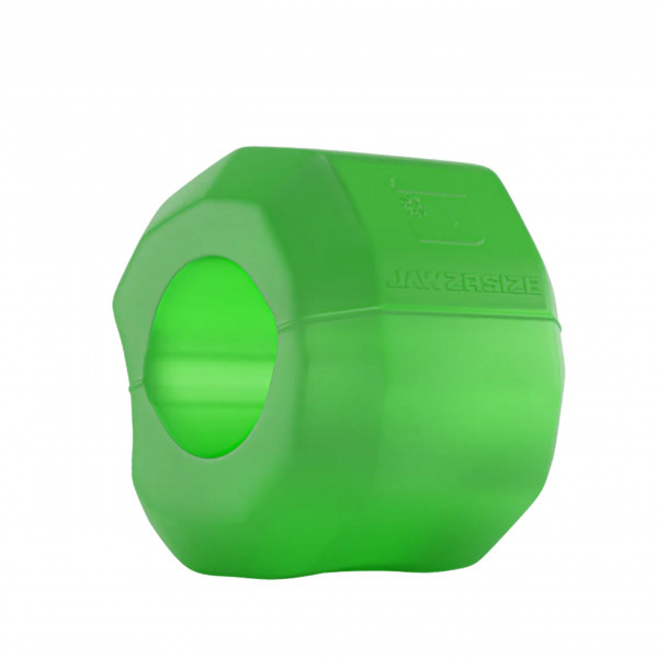 Jawzrsize Pop 'N Go Ejercitador de mandíbula, rostro y cuello - Defina su línea de mandíbula, adelgace y tonifique su rostro, luzca más joven y saludable - Ayuda a reducir el estrés y los antojos - Ejercitador facial (neón intermedio)