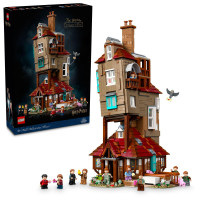 LEGO Harry Potter La Madriguera Sets de Construcción para Adultos - Kits Coleccionables de la Casa Weasley de Harry Potter con 10 Minifiguras - Regalos para Hombres y Mujeres, Fanáticos - 76437