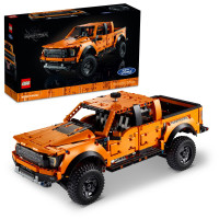 Kit de construcción modelo LEGO Technic Ford F-150 Raptor 42126; Disfrute de una construcción inmersiva que recrea las características y funciones de la potente camioneta Ford F-150 Raptor (1379 piezas)