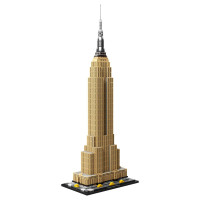 LEGO Architecture Empire State Building 21046 Kit de modelo de arquitectura del horizonte de la ciudad de Nueva York para adultos y niños, modelo de rascacielos constrúyalo usted mismo (1767 piezas)