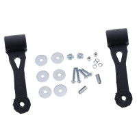HOLDWELL Conjunto de pestillo de capó Bagger con hardware 109808X 532109808 109808 Compatible con cortacésped AYP Craftsman