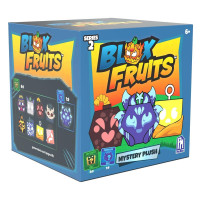 UCC Distributing BLOX Fruits - Peluche coleccionable de frutas misteriosas, 1 paquete (4 pulgadas de alto, serie 2) [incluye DLC, licencia oficial]