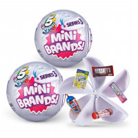 5 Surprise Mini Brands Serie 3 - Coleccionables de marca misteriosa hechos por Zuru - Paquete de 2, multicolor