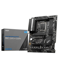 Placa base MSI PRO Z690-A DDR4 ProSeries (ATX, Intel Core de 12.a generación, zócalo LGA 1700, DDR4, PCIe 4, CFX, ranuras M.2)