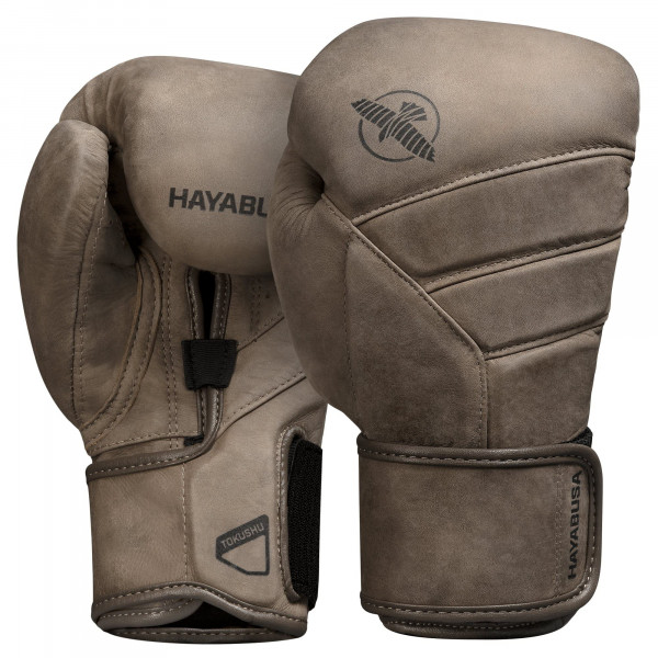 Hayabusa T3 LX Guantes de Boxeo de Cuero para Hombres y Mujeres para Entrenamiento de Entrenamiento con Bolsa Pesada y Manoplas - Marrón, 16 oz