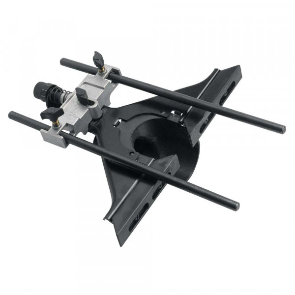 Guía de borde de enrutador universal DEWALT con recolección de polvo, ajuste fino, adaptador de vacío (DW6913)