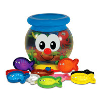 The Learning Journey: Aprende conmigo - Color Fun Fish Bowl - Enseñanza del color Juguetes y regalos para niños y niñas de 2 años en adelante - Juguete de aprendizaje preescolar, multicolor