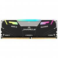 Timetec Pinnacle Konduit RGB DDR4 3200MHz PC4-25600 CL16-18-18-38 XMP2.0 Overclocking 1.35V Compatible para AMD e Intel Módulo de memoria RAM para PC de escritorio para juegos (RGB negro, 32GB)