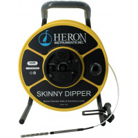 Heron Skinny Dipper - Medidor de nivel de agua de diámetro estrecho con dial de sensibilidad (100 m de longitud (métrico))