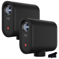Cámara inalámbrica de transmisión en vivo Logitech Mevo Start para creadores con tela Signature Series | Video HD de 1080p con control de aplicaciones, transmisión a través de LTE o WiFi, compatible con múltiples cámaras, micrófonos internos
