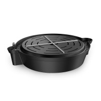 AC Infinity Base de maceta de tela con riego automático, paquete de 4 sistemas de suministro de agua de riego automático con medidor de depósito, platillos elevados para uso en tiendas de campaña de cultivo interior, invernaderos y jardines al aire libre