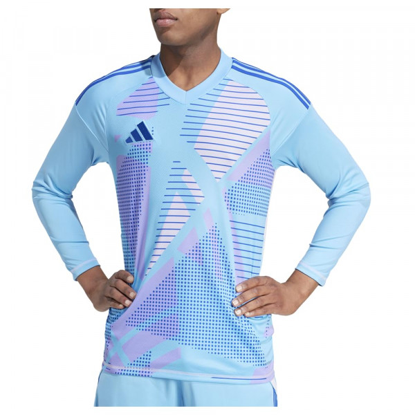 adidas Tiro 24 Competition Goalkeeper V Neck Manga Corta Jersey Fútbol Casual - Azul - Talla M