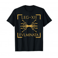 Legio XII Fulminata Thunderbolt Emblema Romana Camiseta