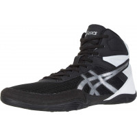 ASICS Matflex 6, zapatos de lucha libre para hombre, 8, negro/plateado