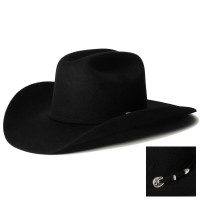 Stetson SBCRAL-7540, Color: Negro, Tamaño: 7 1/4 (SBCRAL-75400772)