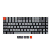 Interruptor rojo con retroiluminación blanca óptica Keychron K3