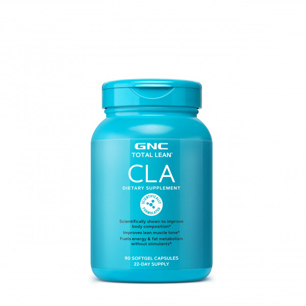 GNC Total Lean Premium CLA 3-6-9 | Mejora la composición corporal y el tono muscular, aporta energía sin estimulantes, apoya la salud cardiovascular y de las articulaciones | 90 cápsulas blandas