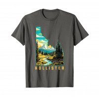Camiseta gráfica Hollister Idaho State Outdoor Nature
