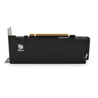 NIVXE compatible con tarjeta gráfica GIGABYTE GeForce RTX 5060 OC de perfil bajo 8G, cubierta de panel trasero de placa posterior de GPU de aluminio personalizada para mejorar la disipación del calor y la protección de PCB