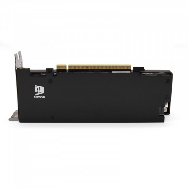 NIVXE compatible con tarjeta gráfica GIGABYTE GeForce RTX 5060 OC de perfil bajo 8G, cubierta de panel trasero de placa posterior de GPU de aluminio personalizada para mejorar la disipación del calor y la protección de PCB