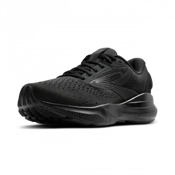 Brooks Adrenaline GTS 24, calzado para correr con soporte para hombre, negro/negro/ébano, 12 de ancho