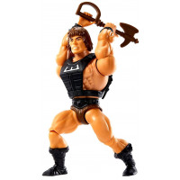 Figura de acción de Masters of the Universe Origins, WUN-DAR, Savage He-Man, juguete Motu coleccionable articulado con accesorio y mini cómic (HDY24)