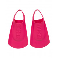 Arena Aletas de natación unisex para niños y jóvenes, para principiantes, entrenamiento de natación, talón abierto, aberturas hidrodinámicas, aletas cortas para jóvenes, rosa, talla 9-10 US