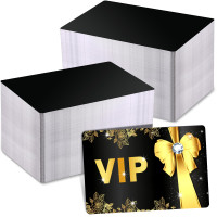 Marspark 300 piezas en blanco para grabado de metal, hoja de aluminio multiusos, tarjetas de visita en blanco para grabador CNC, grabado láser, tarjetas de bricolaje, grosor 0,21 mm/0,01 pulgadas (negro mate)