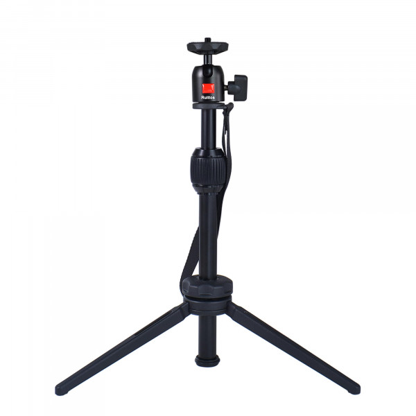 Soporte de trípode compatible con Anker Nebula Capsule Series, mini trípode de cámara universal, soporte de proyector portátil de aleación de aluminio para cápsula, cápsula Max y cápsula II con cabezal de bola giratorio