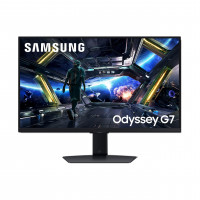 Samsung Odyssey G7 (G70D) 4K UHD IPS 144Hz 1ms(GtG) Monitor de juegos inteligente, compatible con G-Sync, AMD Freesync Premium, colores vivos, soporte ajustable, ecualizador negro, LS32DG702ENXZA