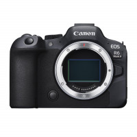 Cámara sin espejo Canon EOS R6 Mark II (solo cuerpo), cámara de fotograma completo, sensor CMOS de 24,2 megapíxeles, capacidades de fotografía y vídeo, negro