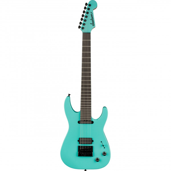 Jackson Pro Series Signature Josh Smith Soloist SL7 ET Guitarra eléctrica de 7 cuerdas - Verde oscuro surf