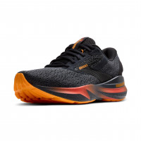 Brooks Adrenaline GTS 24 Zapatilla para correr con soporte para hombre - Negro/Ébano/Siena quemado - 11 Medium