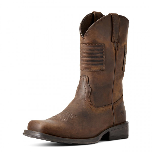 Bota vaquera Ariat Rambler Patriot para hombre